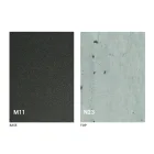 Nowoczesny, rozkładany stolik kawowy z grafitowego metalu i drewna - Sistocle Viadurini