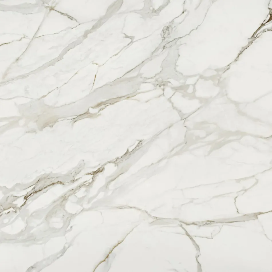 Stolik kawowy Tulip Eero Saarinen H 41 z polerowanej ceramiki, wyprodukowany we Włoszech - Scarlet Viadurini