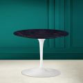 Stolik kawowy Tulip Eero Saarinen H 41 z ceramiki Noir Laurent Made in Italy - Scarlet