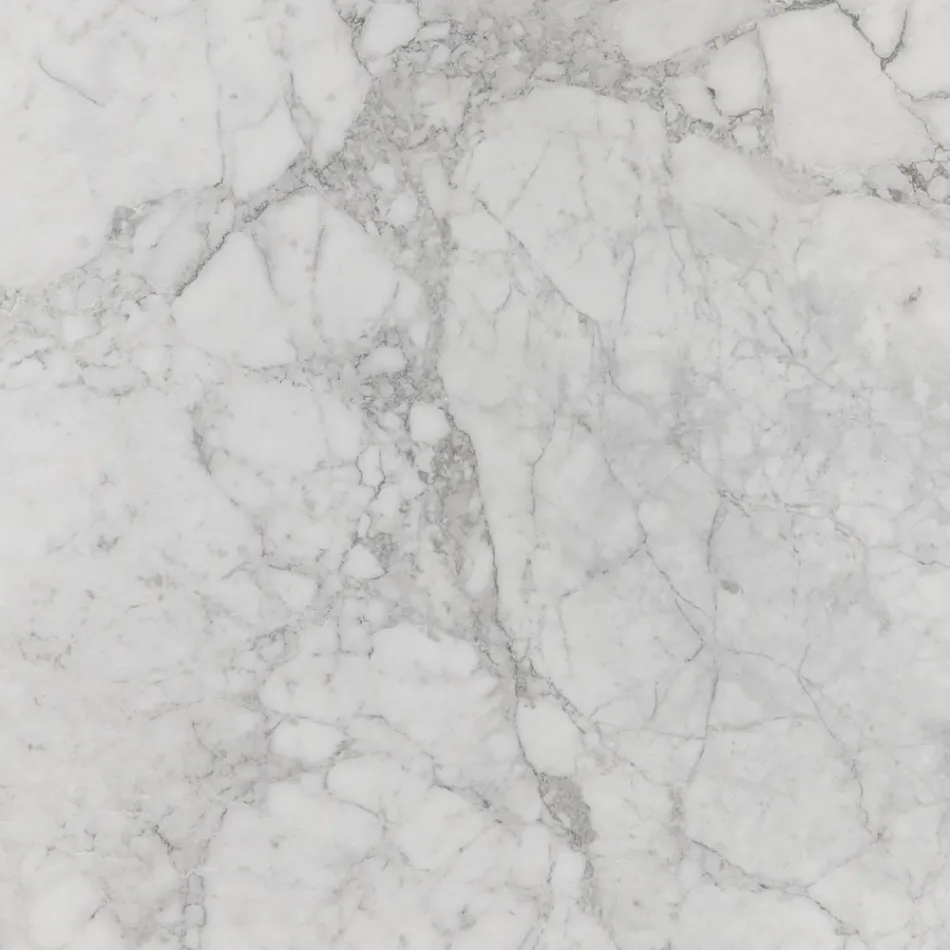 Stolik kawowy tulipan Eero Saarinen H 52 Okrągły z marmuru Arabescato Made in Italy - Scarlet Viadurini