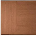 Rozkładany stół 160/240x90 cm z orzecha włoskiego i żelaza - Nodo Viadurini