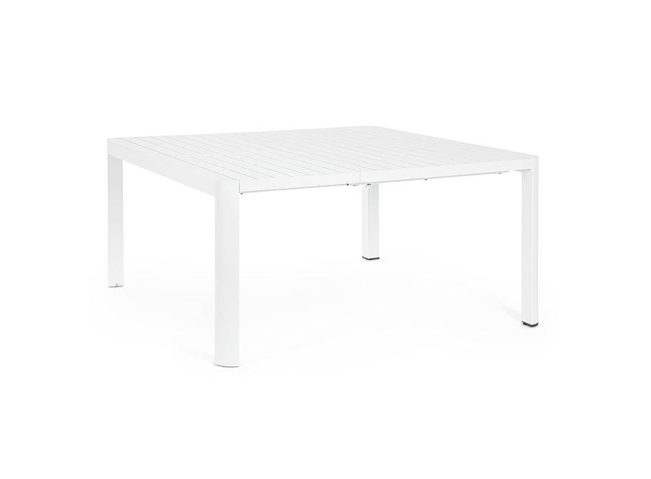 Stół rozkładany do 149 cm z aluminium malowanego proszkowo - potrzeba Viadurini