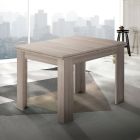 Zrównoważony stół rozkładany z drewna do 180 cm - Perro Viadurini