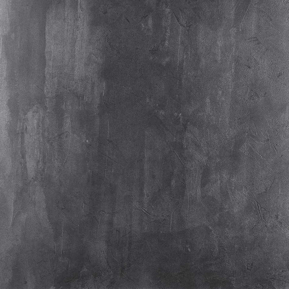 Stół rozkładany do 180 cm z antracytowego metalu Made in Italy - Beatrise Viadurini