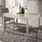 Rozkładany stół 2 m na 10 osób o nowoczesnym designie z drewna - Tuttitto Viadurini