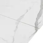 Stół rozkładany do 200 cm z ceramiki i stali - Belone Viadurini