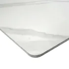 Rozkładany stół 200 cm z metalu i kamienia syntetycznego - podwodny Viadurini