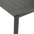 Rozkładany stół 240 cm z aluminium z różnymi wykończeniami - Notebook Viadurini