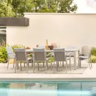 Stół rozkładany do 240 cm z aluminium malowanego proszkowo - farba Viadurini