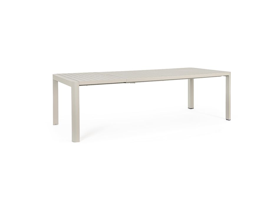 Stół rozkładany do 240 cm z aluminium malowanego proszkowo - farba Viadurini