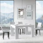 Rozkładany stół do 246 cm z drewnianych mikrocząstek Made in Italy - drzewo Viadurini