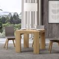Rozkładany stół do 246 cm z drewnianych mikrocząstek Made in Italy - drzewo