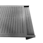 Stół rozkładany 270 cm Outdoor z aluminiową ramą - Prześcieradło Viadurini