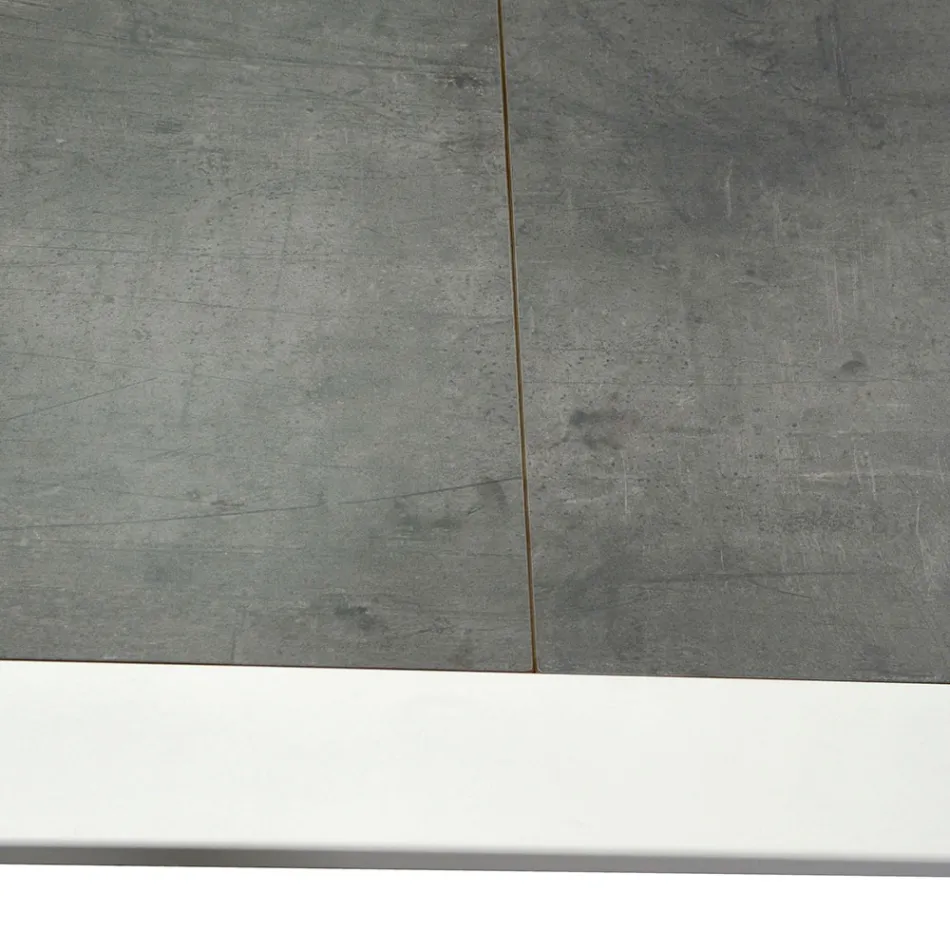 Stół rozkładany 300 cm z aluminium z wkładką HPL - Righello Viadurini