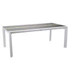 Stół rozkładany 300 cm z aluminium z wkładką HPL - Righello Viadurini