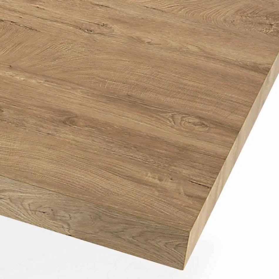 Rozkładany stół z zsynchronizowanym bocznym otwieraniem Made in Italy - Okulary Viadurini