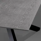 Rozkładany stół z nogami S70 Made in Italy - Sagi Viadurini