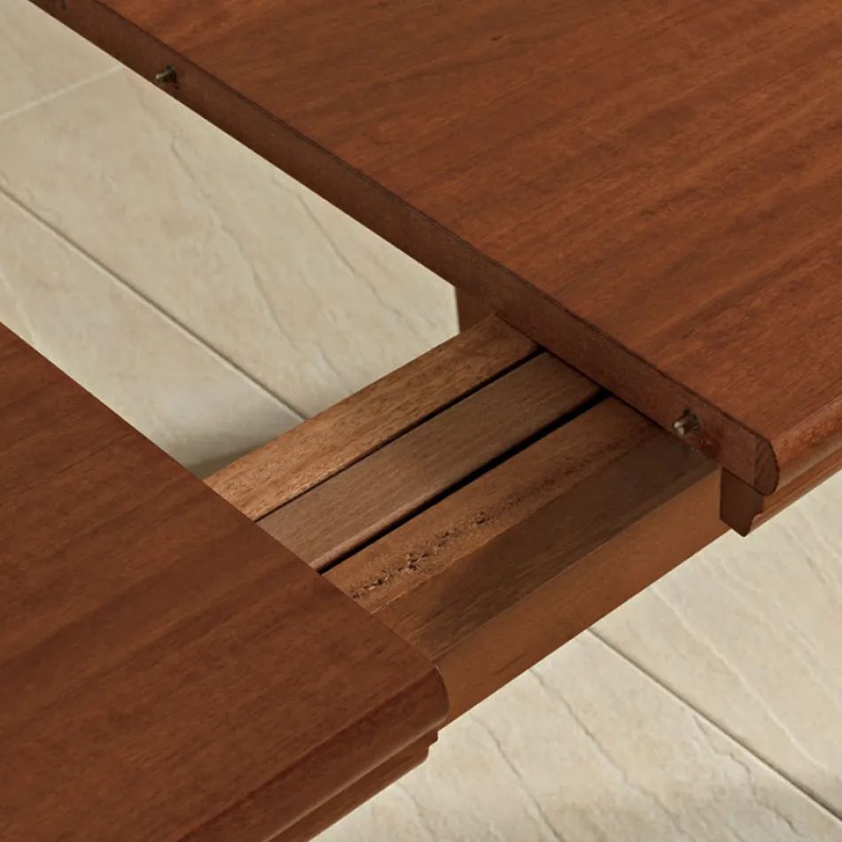 Drewniany stół do jadalni 14-osobowy do 380 cm - Marzena Viadurini