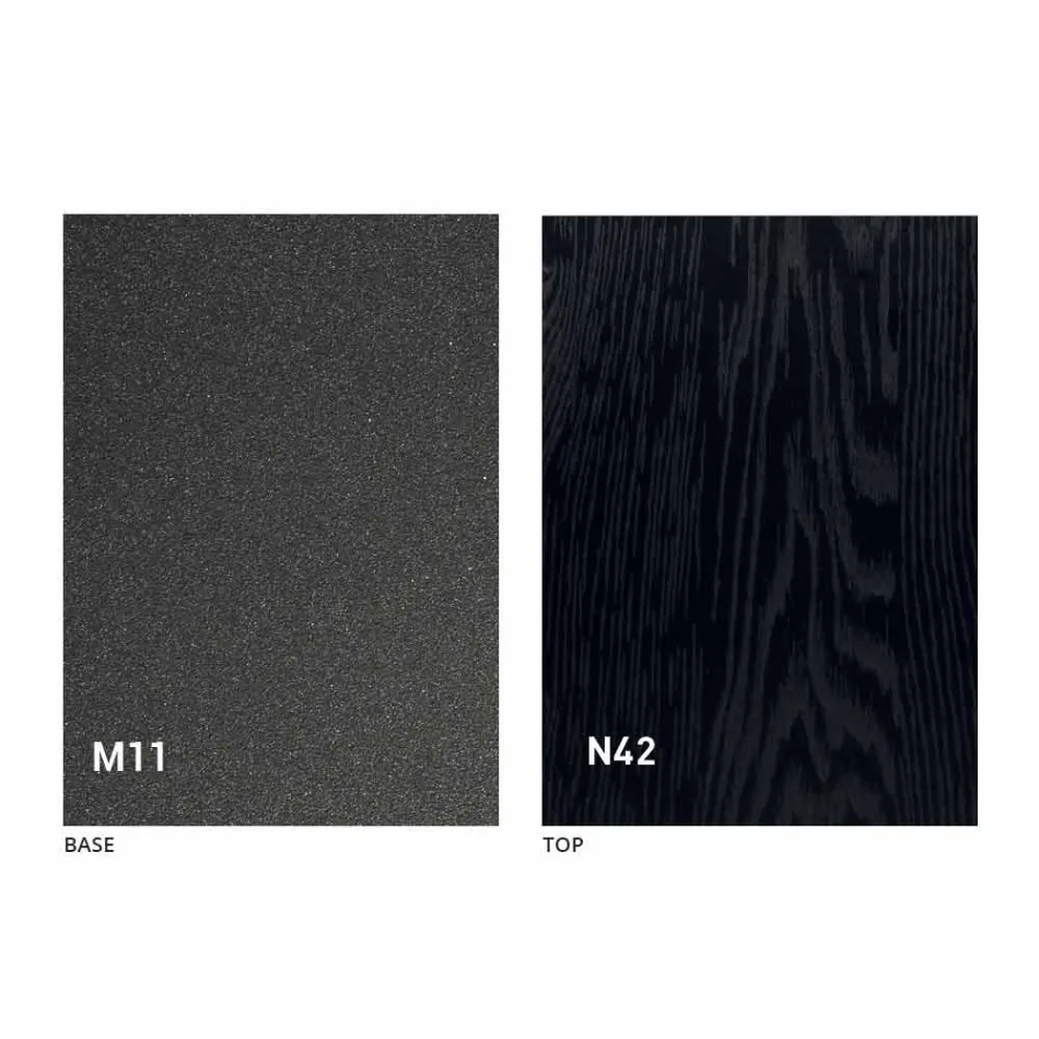 Rozkładany stół do jadalni z drewna i metalu do 280 cm - Gallotto Viadurini