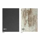 Rozkładany stół do jadalni z drewna i metalu do 280 cm - Gallotto Viadurini