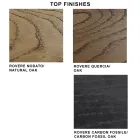 Rozkładany stół do 14 miejsc z fornirowanego drewna Made in Italy - Grotta Viadurini