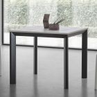 Rozkładany stół kwadratowy do 232 cm z HPL Made in Italy - Filiberto Viadurini