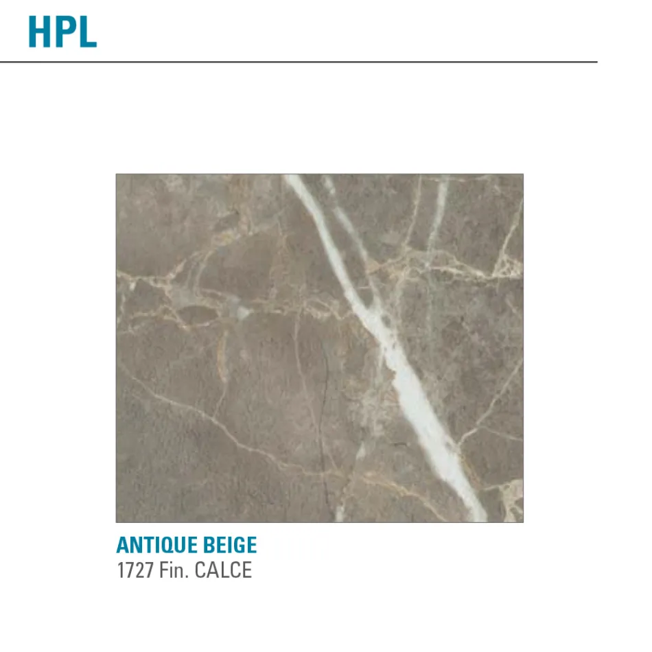 Rozkładany stół do 238 cm z metalu i Hpl Made in Italy - Pablito Viadurini