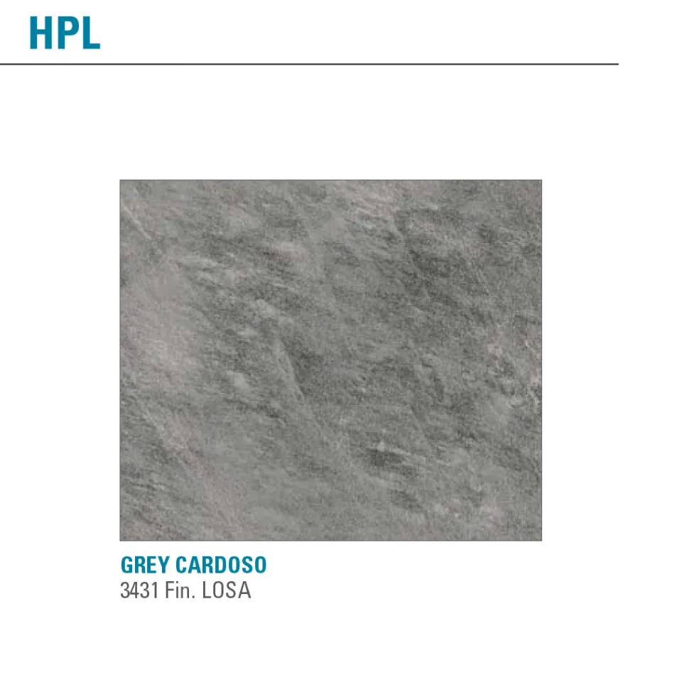 Rozkładany stół do 238 cm z metalu i Hpl Made in Italy - Pablito Viadurini