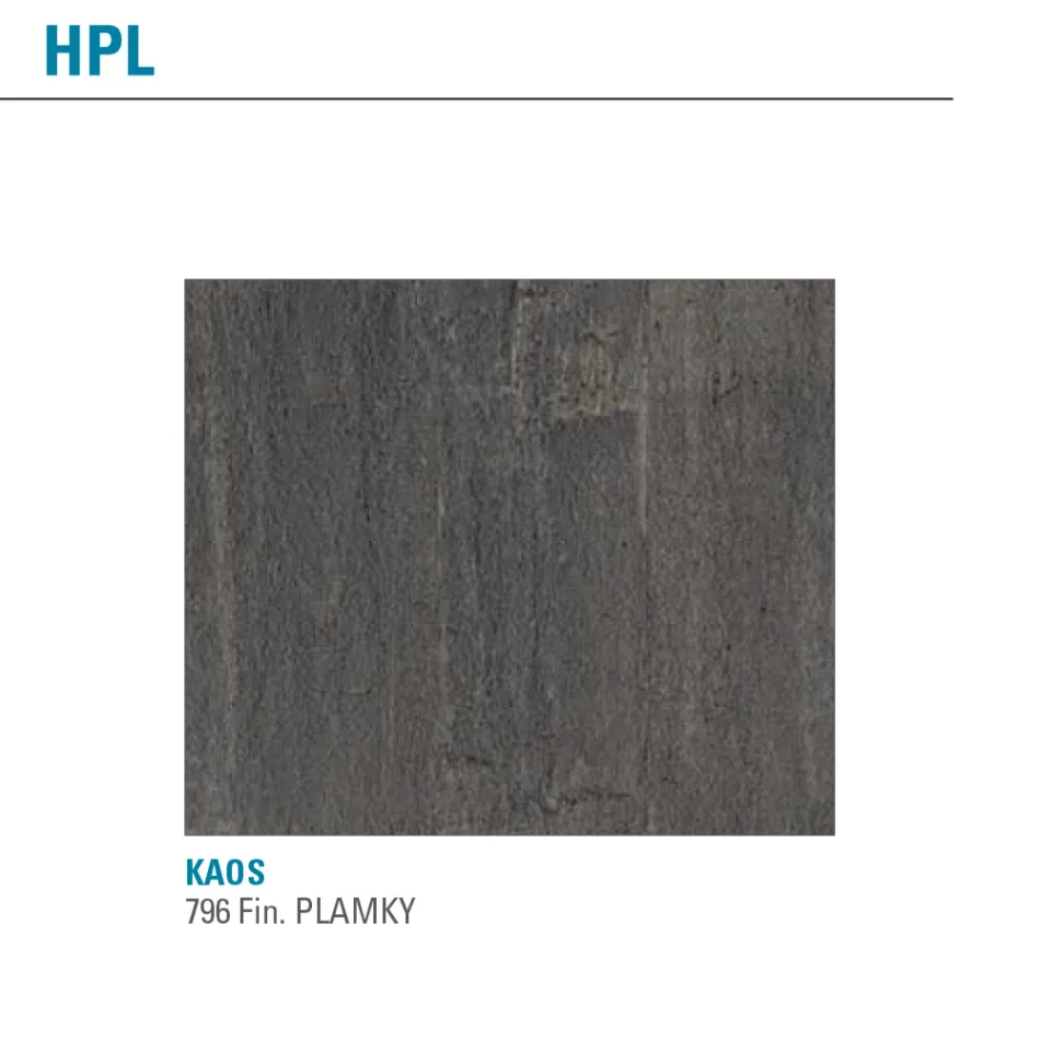 Stół rozkładany do 238 cm metalowy i kolorowy Hpl Made in Italy - Pablito Viadurini