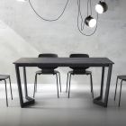 Stół rozkładany do 238 cm metalowy i kolorowy Hpl Made in Italy - Pablito Viadurini