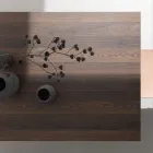 Stół rozkładany do 238 cm Moka Metal i Hpl Made in Italy - Pablito Viadurini