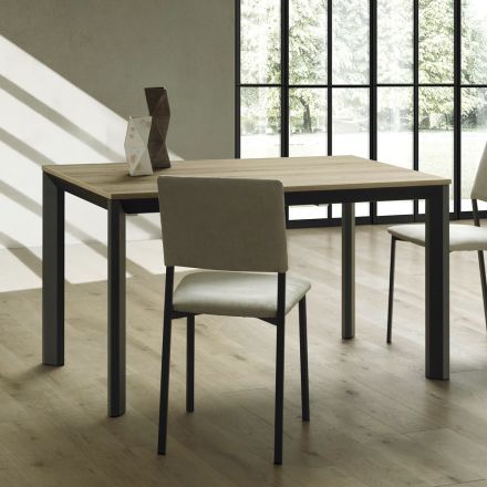 Stół rozkładany do 240 cm z aluminium i Hpl Made in Italy - Filiberto Viadurini