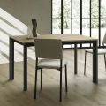 Stół rozkładany do 240 cm z aluminium i Hpl Made in Italy - Filiberto