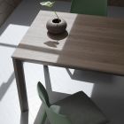 Rozkładany stół do 240 cm Kolorowy blat Hpl Made in Italy - Filiberto Viadurini