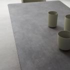 Rozkładany stół do 300 cm metalowa podstawa Made in Italy - Bastiano Viadurini