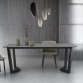 Rozkładany stół do 300 cm metalowa podstawa Made in Italy - Bastiano
