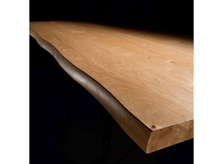 Rozkładany stół do 300 cm z fornirowanego drewna Made in Italy – Ezzellino Viadurini