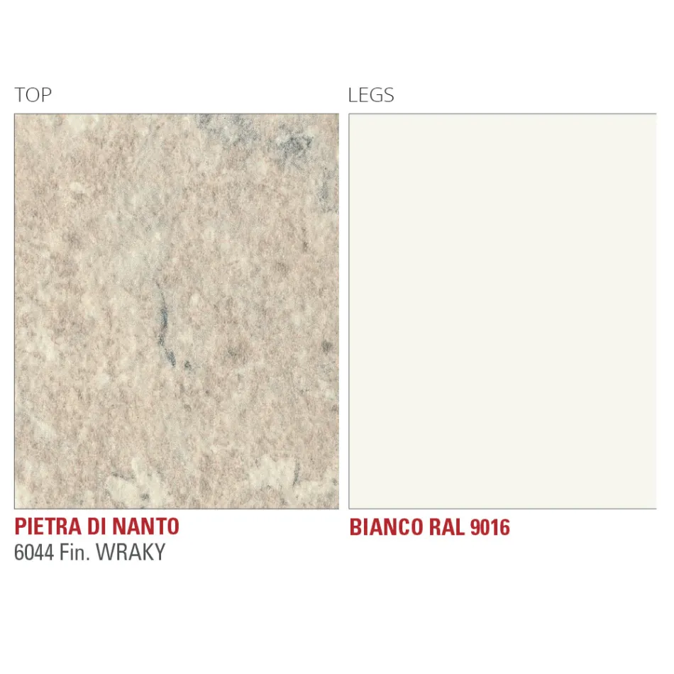 Stół rozkładany do 240 cm z blatem HPL Made in Italy - Fantastycznie Viadurini