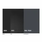 Wysuwany stół do 250 cm ze szklanym blatem Made in Italy - Pitagora Viadurini