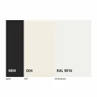 Wysuwany stół do 250 cm ze szklanym blatem Made in Italy - Pitagora Viadurini