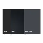 Wysuwany stół do 250 cm ze szklanym blatem Made in Italy - Pitagora Viadurini