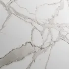 Rozkładany stół do 280 cm ze stali i matowego szkła ceramicznego - Viterbo Viadurini