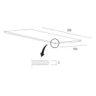 Rozkładany stół do 280 cm w Fenix Made in Italy, Precious - Aresto Viadurini