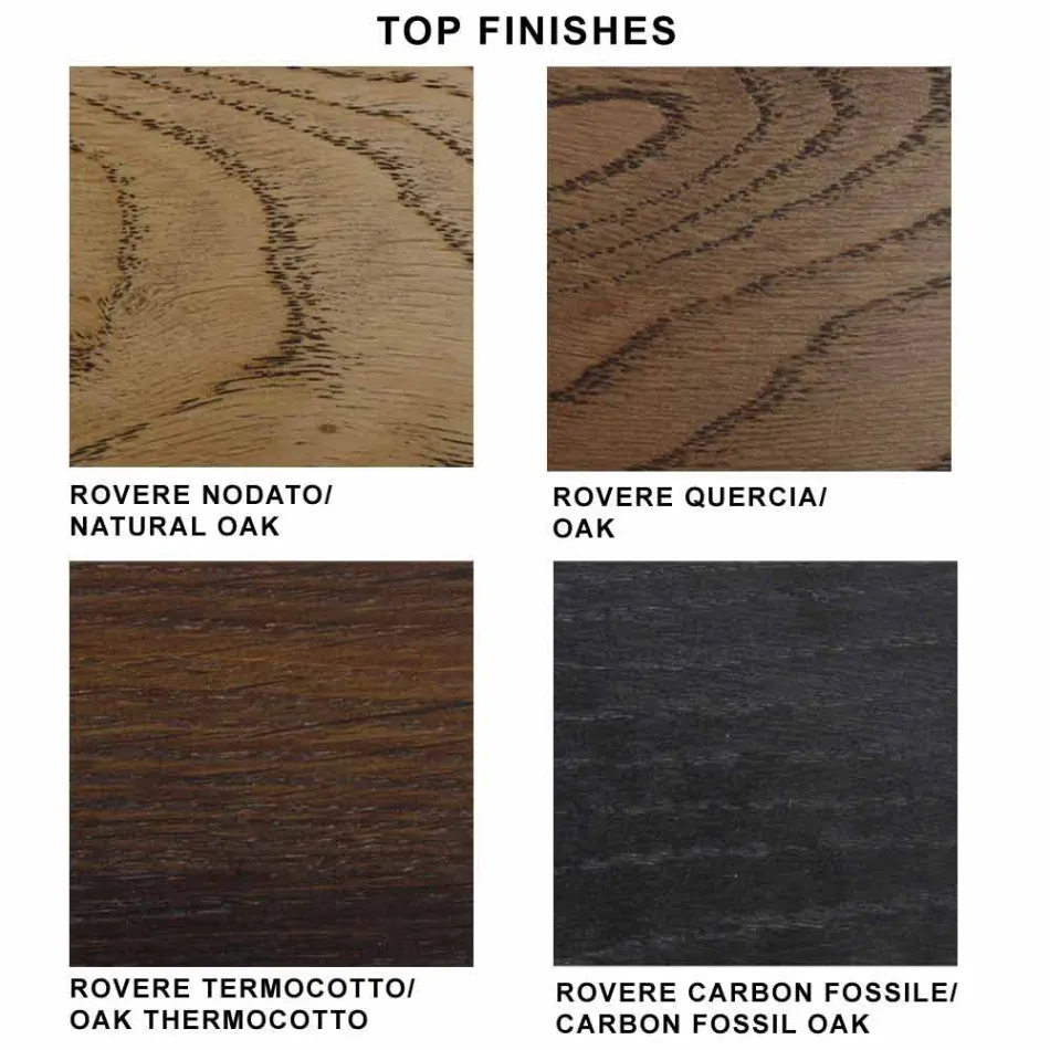 Stół rozkładany do 280 cm ze szkła i forniru – Eugrafo Viadurini