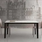 Wysuwany stół do 290 cm z ceramiki szklanej Wyprodukowano we Włoszech - Polonio Viadurini