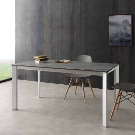 Stół rozkładany do 3 metrów z aluminium i melaminy Urbino Viadurini