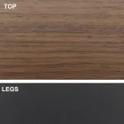 Rozkładany stół do 300 cm z fornirowanym blatem Made in Italy - Grotta Viadurini