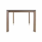 Rozkładany stół do 300 cm w ceramicznych i drewnianych nogach - Ipanemo Viadurini