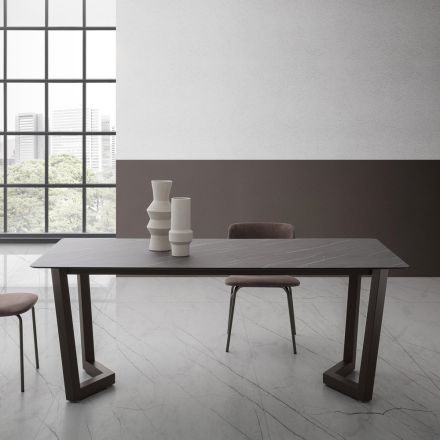 Rozkładany stół do 300 cm z warstwowego HPL Wyprodukowano we Włoszech - Bastiano Viadurini
