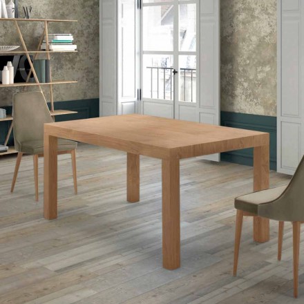 Stół rozkładany do 470 cm z fornirowanego drewna Made in Italy – Gordito Viadurini